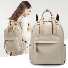 Mochila feminina estudante universitário mochila feminina 2026 novo estilo moda grande capacidade Commuter 47cm mochila