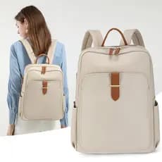 Notebook 47cm saco do computador mochila de viagem feminino 2026 novo estilo leve Oxford pano grande capacidade Commuter