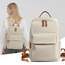 Jijia bolsa feminina mochila feminina 2026 novo estilo moda na moda leve grande capacidade 47cm computador mochila de vi