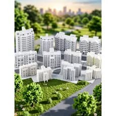 DIY mesa de areia em miniatura paisagem sala construção com modelo cenário fazendo jardim mansão apartamento construção
