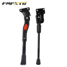 Suporte para pés de bicicleta com dois buracos, Rack de estacionamento para Mountain bike, suporte traseiro com mosca mo