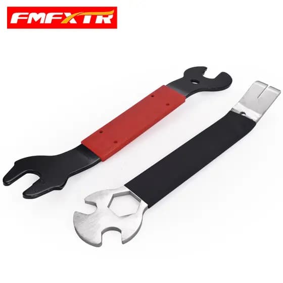 Chave de pedal de bicicleta montagem desmontagem porca Pentagonal Mountain Bike floco folha plana pedal desmontagem Hub