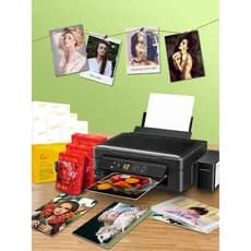 Papel fotográfico Liwu RC adequado para impressora EPSON Papel de impressão fotográfica 17cm 20cm 23cm A4 Camurça à prov