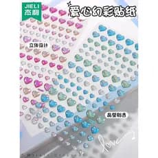 Jerry Love Star Adesivo de cristal para crianças Copo de água Capa de telefone diy Adesivo epóxi Diamante Gem Bonito des