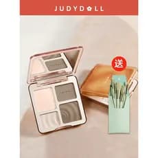 Judydoll Contorno Destacando Placa Tudo-em-Um Genuína Placa Abrangente de Quatro Cores Matte Blush Sombra Nariz judydoll
