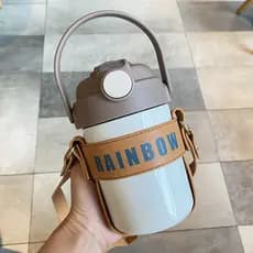 Copo duplo para beber de alto valor, copo térmico de aço inoxidável 316, copo de café para escritório, casal de grande c
