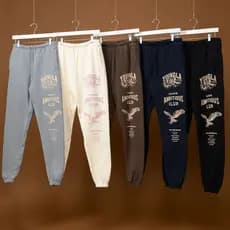 YoungLa calças/primavera outono americano Sweatpants masculino europeu americano longo esportes lazer calças de treiname