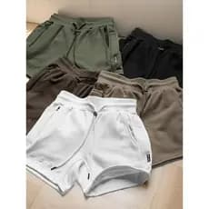 ASRV verão esportes shorts masculino americano Street Wear shorts casuais masculino Terry algodão Fitness Multi-saco cor
