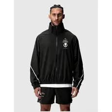 ASRV jaqueta de Fitness fina masculina, jaqueta esportiva ao ar livre, gola com zíper, secagem rápida, repelente de água