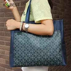 Bússola moda maleta com zíper sacola de informações A4 bolsa de lona masculina material de escritório bolsa de arquivo f