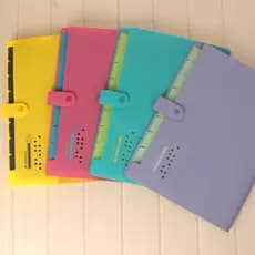KOBEST [80% Maravilhoso] Bolsa de órgão de estudante multicamadas A4 Pasta de papel de teste Bolsa de arquivo Pasta de i