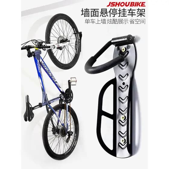 Gancho de parede para bicicleta, rack de estacionamento doméstico, interior, montanha, estrada, dobrável, vertical, pend