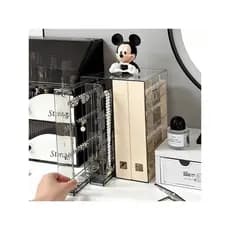 Caixa de jóias Desktop High-End brincos rack de armazenamento colar anel caixa de jóias grande capacidade rack de jóias