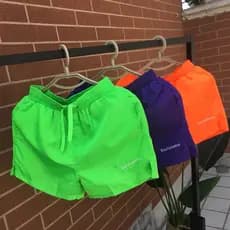 Calças de três pontos masculinas de secagem rápida Shorts esportivos correndo Fitness verão calças de 3 pontos na moda c