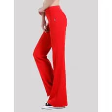 Haozhou cor sólida de secagem rápida dança quadrada latina aeróbica competição prática Fitness Wear Micro senhoras calça