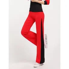 Haozhou roupas de Fitness feminino fino-ajuste Micro La quadrado dança aeróbica Bottoms roupas de competição roupas de Y