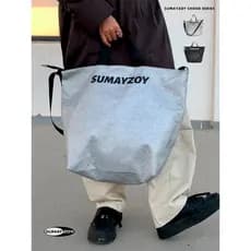 SUMAYZOY Dupont Bolsa de Ombro de Papel Classe Bolsa Grande Bolsa de Grande Capacidade High-End Commuter Tote Bag Femini