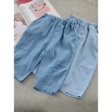 Crianças casuais calças médias verão novo estilo meninos fino macio Denim macio confortável calças cortadas versão corea