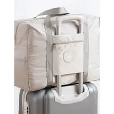 Bolsa de viagem Bolsa de viagem feminina de grande capacidade e curta distância Bolsa portátil pode cobrir carrinho Esto