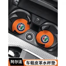 Adequado para alfa Romeo Juliet Tonalistanvi carro água Coaster decoração absorção de choque almofada antiderrapante