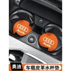 Adequado para Audi A4L/A6L/Q2L/A3L/A7/A8L/Q5L/Q3 porta-copos de água do carro decoração antiderrapante carro