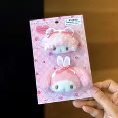 Bonito cordeiro grampo de cabelo feminino franja lado peludo Hairpin clipe cocar pequeno lado clipe acessórios para o ca