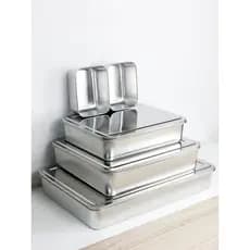 Caixa de tempero de aço inoxidável 304 espessada com tampa caixa de sabor japonês cozinha Multi-grade caixa de tempero q