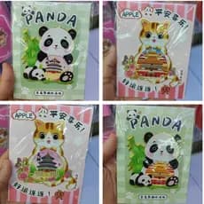 Bonito dos desenhos animados gato Panda pequim atrações tenda cidade proibida Tenanmen Metal geladeira adesivos lembranç