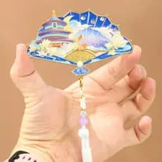 Lembranças turísticas de pequim tridimensional Tiantan Tian'anmen geladeira adesivos ímãs atrações culturais presentes c