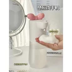 Máquina de espuma para banheiro doméstico, desinfetante para as mãos, indução, lavagem das mãos, telefone, espuma automá