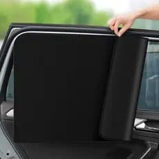Pára-sol do carro Interior tipo magnético protetor solar isolamento térmico pára-sol cortina lateral do carro janela do
