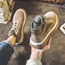 Martin botas masculinas macacão de alta qualidade sapatos masculinos 2026 novo estilo outono inverno sola grossa aumenta