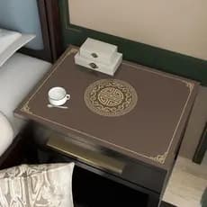 Tapete de mesa de cabeceira Novo estilo chinês Pano de cobertura Anti-poeira Toalha de mesa quadrada pequena Toalha de c
