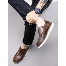 American Denim Retro botas gerais de couro puro Plus Size sapatos masculinos 46 High-End sentimento Huizhou Martin botas