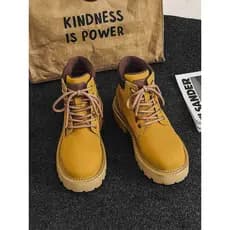 2023 outono inverno novo estilo Martin botas homens aumentando botas de ruibarbo casal All-Match botas de motocicleta Re