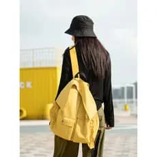 Novo estilo Commuter mochila feminina nicho saco de escola moda mochila grande capacidade lazer mochila viagem