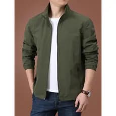 Kpb primavera outono jaqueta masculina solta Casual jaqueta esportiva masculina gola macia jaqueta estilo fino