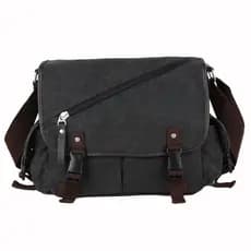 Aiuge bolsa masculina Casual de um ombro Diagonal saco moda lona Retro saco na moda mochila estilo Preppy saco de escola