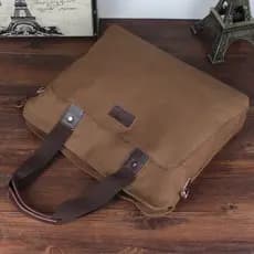 M/Amur Bolsa Masculina Bolsa Horizontal Casual Bolsa de Negócios Maleta de Lona Bolsa Mensageiro de Ombro Bolsa Casual