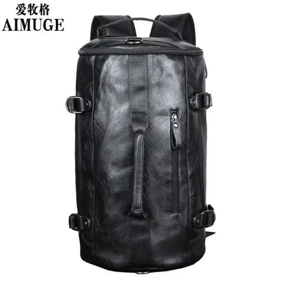 M/Amur Bolsa Masculina Moda Mochila Lazer Bolsa de Viagem Bolsa Escolar Mochila Balde Bolsa Masculina Moderna de Grande
