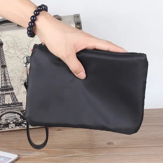 M/Amur simples embreagem masculina versão coreana Casual bolsa de pulso saco do telefone móvel Oxford pano pequeno saco