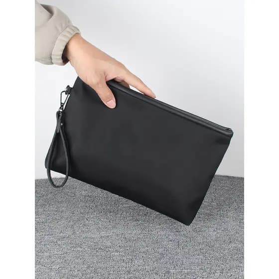 M/Amur Oxford Pano Embreagem Casual Bolsa Masculina Carteira de Grande Capacidade Bolsa Embreagem Bolsa de Armazenamento