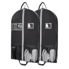 Casa tridimensional High-End roupas Anti-poeira capa terno para baixo jaqueta de pele pendurado casaco saco casaco capa