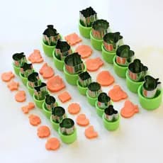 Bebê borboleta macarrão molde pequeno Wonton ferramenta de suplemento alimentar doméstico crianças biscoito cozido no va