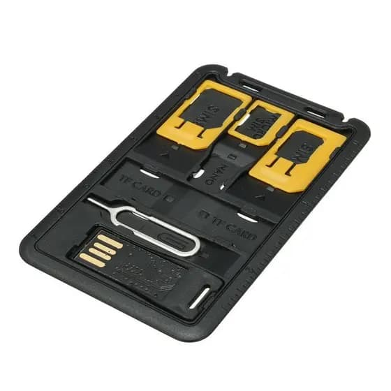 Porta-cartões SIM Slot para cartões Porta-cartões de celular sim Cartão pequeno para cartão grande Conversão de telefone