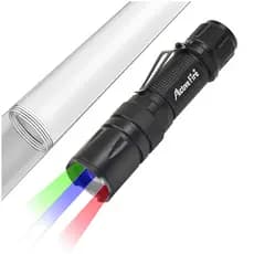 R RGB Vermelho Verde Azul Branco Luz Cor Zoom Lanterna Retrato Fotografia Luz de Preenchimento Quatro Cores Ensino Demon