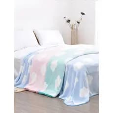 Cobertor de flanela de verão cama cochilo almoço Break cobertor de pelúcia único duplo cobertor de pelúcia única camada