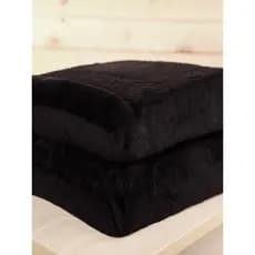 Cobertor preto cor sólida foto fundo cobertor Coral velo cobertor flanela folha de cama cobertor único duplo puro