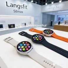 Smartwatch Relógio Inteligente s8 max Para Galaxy Watch Ultra 8 Carregamento Sem Fio BT Chamada Homem Mulher vs s8 hk