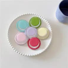 Suporte De Telefone Para Macaron Silicone Redondo Magsafe Magnético Griptok Grip Tok